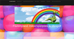 Desktop Screenshot of flummyland.de